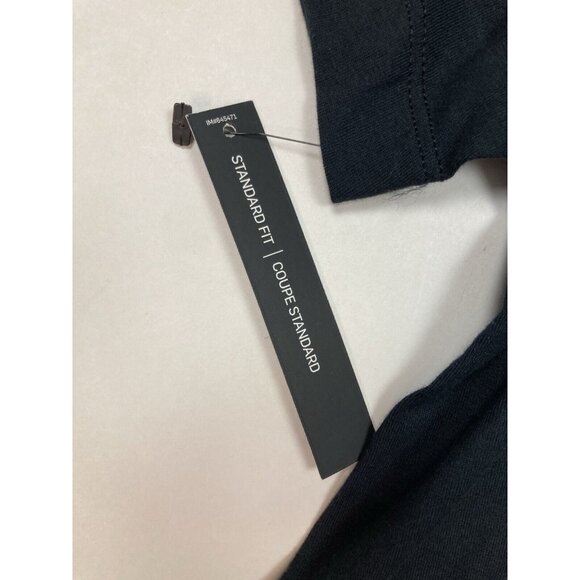 New Nike Mens Tee Size M Black Flag Swoosh Short Sleeve Crew Casual Neck T-Shirt - Picture 5 of 8